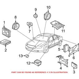 Audi Radio Amplifier 4E0910223P